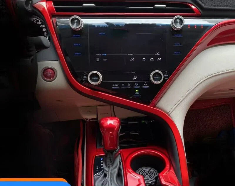 Center Console Dashboard Strip Trim Cover Decor for Toyota Camry (2018–2024)