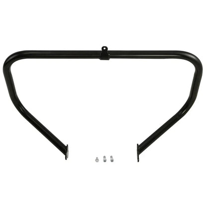 Black Highway Engine Guard Crash Bar Footpeg for Harley Electra Glide (09-24)