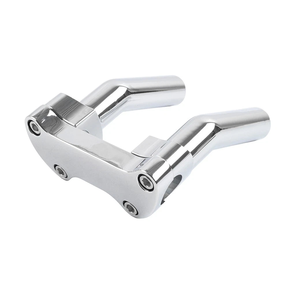 5.5" Pullback Handlebar Riser Top Clamp for Harley Dyna Sportster XL1200 (1" Bar)