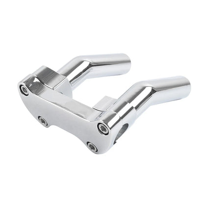 5.5" Pullback Handlebar Riser Top Clamp for Harley Dyna Sportster XL1200 (1" Bar)