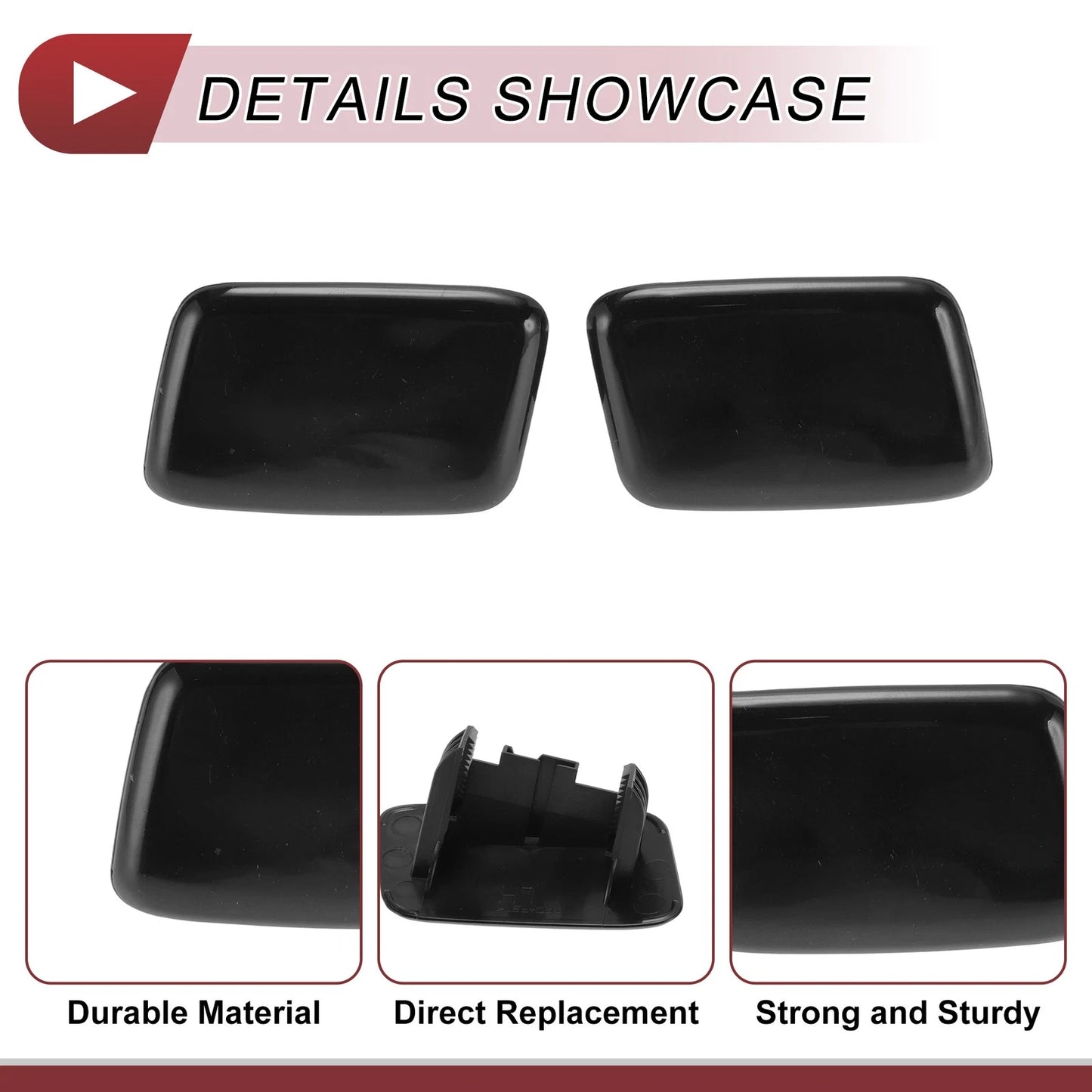 Headlight Washer Nozzle Cover Cap 98681B1000 for Hyundai