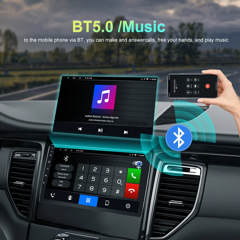 9'' Apple CarPlay Android Auto Radio for Toyota Yaris (2011-2013)