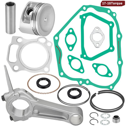 Piston Gasket Rebuild Kit for Yamaha Golf Cart G16-G20 (301CC)