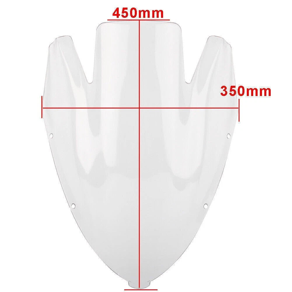 Front Windshield for Kawasaki Ninja 650 ER6F (2006–2008) Blue Screen