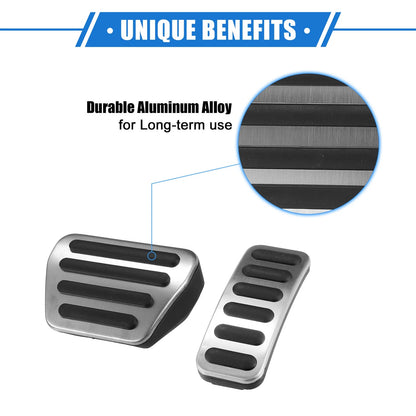3 Pcs Gas Brake Foot Rest Pedal for Land Rover Range Rover (2013–2021)