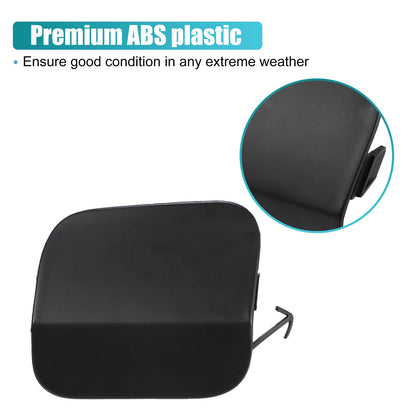 Front Left Bumper Tow Hook Cover for Toyota Highlander (2001–2023) No.52128-0E933 Black