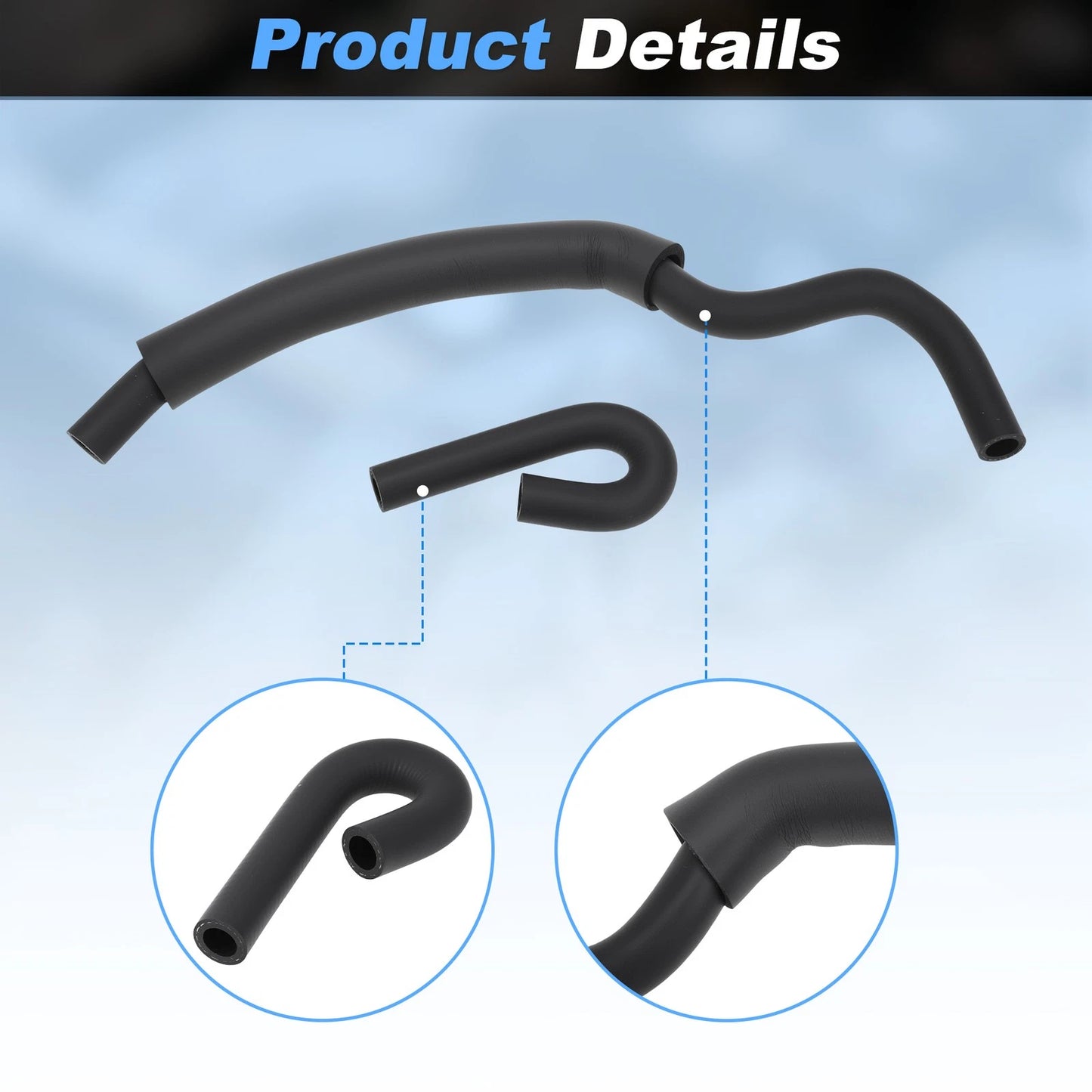 Upper Lower Oil Cooler Hoses for Toyota Tacoma T100 4Runner Tundra (1995–2004)