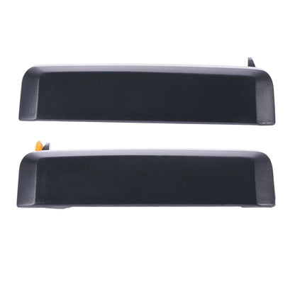 Door Handle Outer / 2 x Set Black for Nissan Navara (1986–1997)