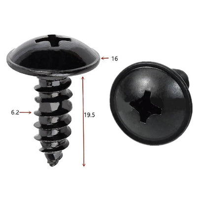 30 Pcs Fender Liner Retainer Screws for Hyundai Accent