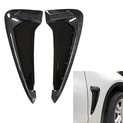 Side Wing Fender Trims/Carbon Fiber Air Flow Vents/for BMW X5/X5M (2014–2018)