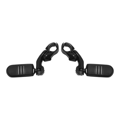 Rear Floorboard 1-1/4" Highway Footpeg for Harley Pegstreamliner Black
