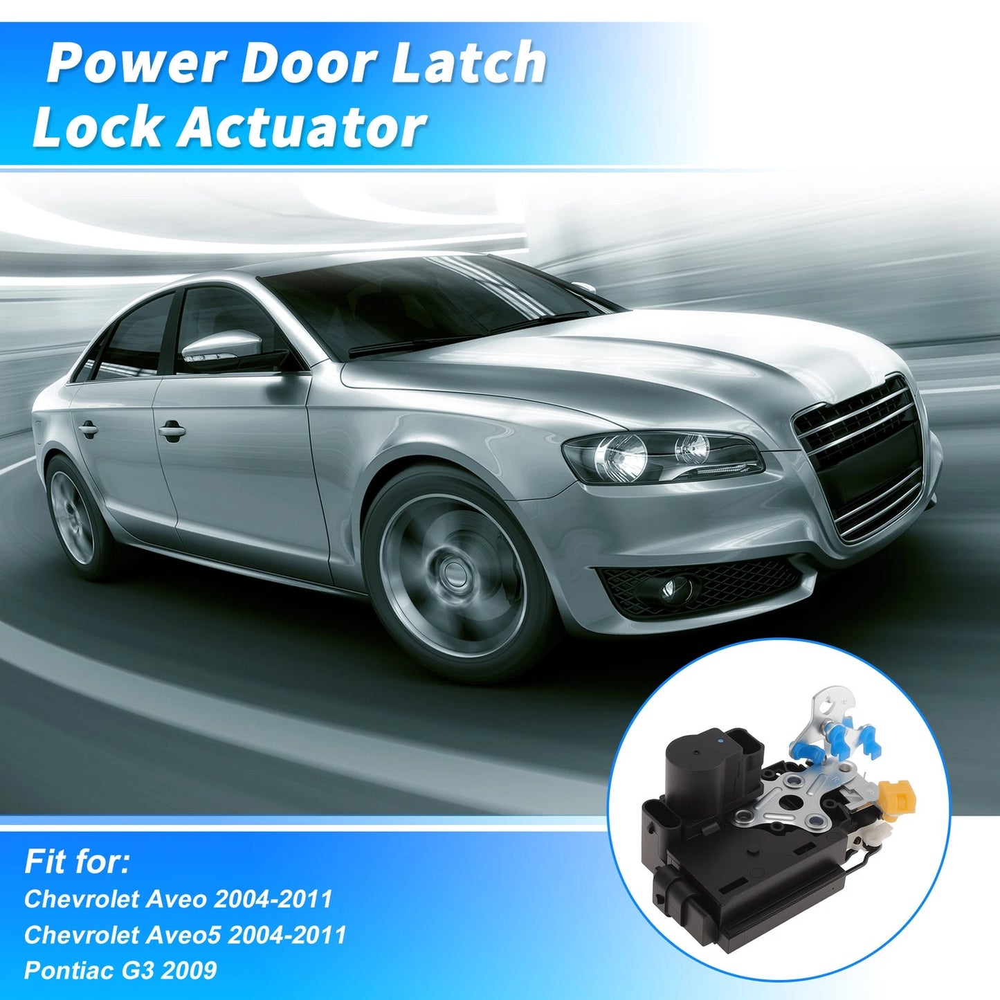 Front Right Power Door Lock Actuator 96272639 for Chevrolet Aveo (2004–2011)