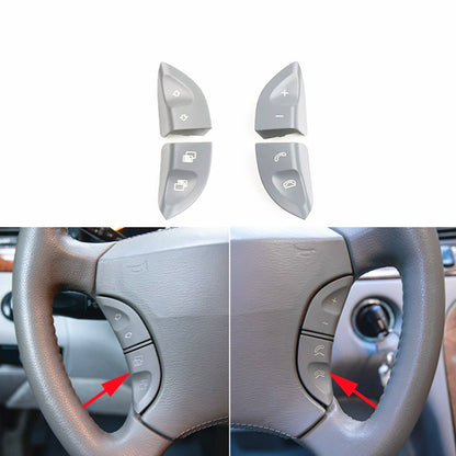 Steering Wheel Control Button Cover for Mercedes-Benz S-Class (1998–2005)