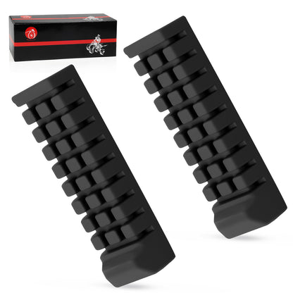 2X Rubber Foot Rests for Suzuki LT80S (1987–2006)