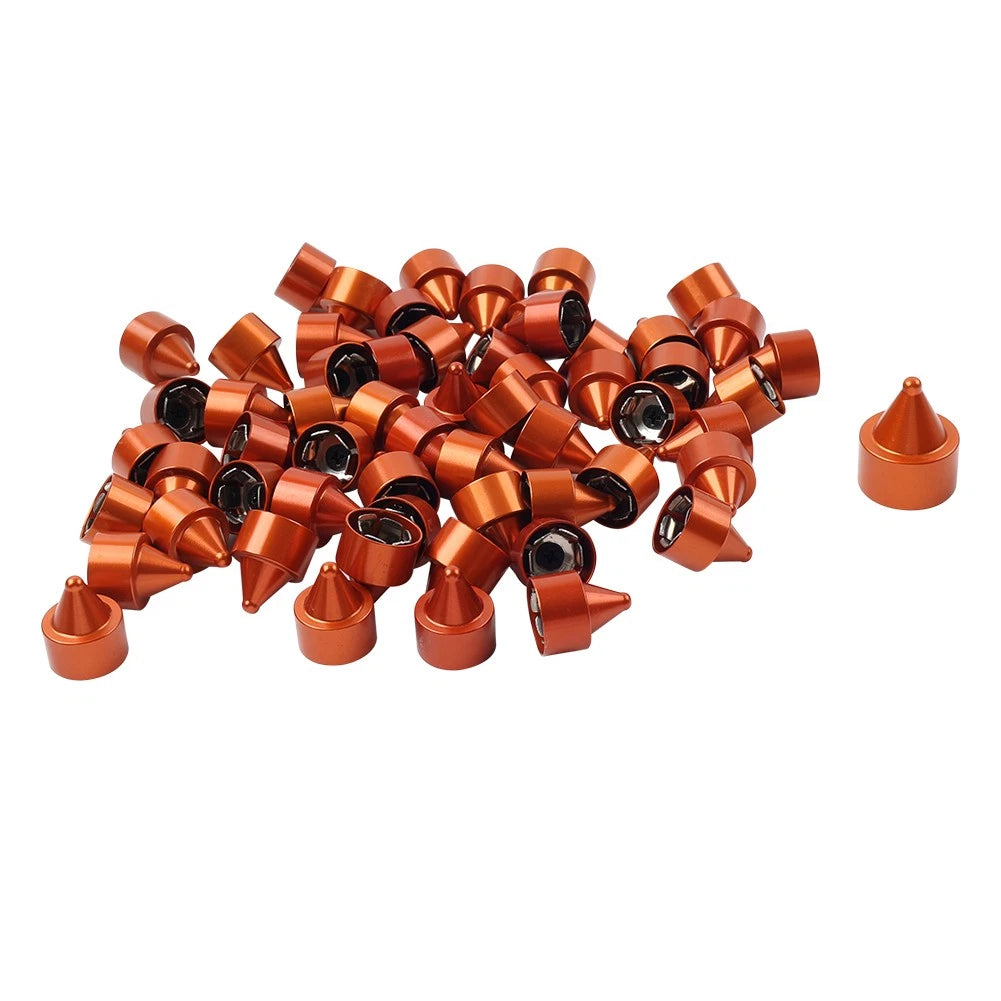 62X Engine Bolt Caps Cover Kit for Harley Touring Road King Street Glide (2007–2024)