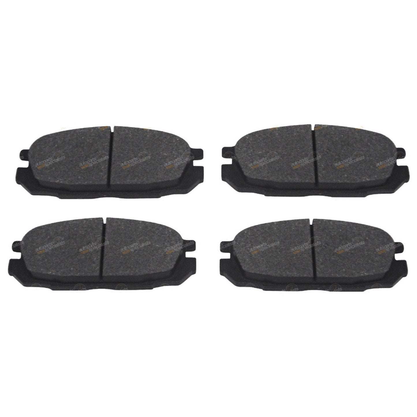 2 Rear Slotted Drilled Disc Rotors + Brake Pads for Nissan Patrol GQ Y60 (1988–1998)