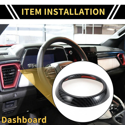 Air Vent AC Outlet Cover Trim for Chevy Colorado (2023-2024) Carbon Fiber