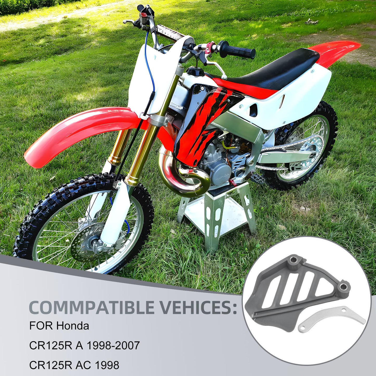 Front Sprocket Cover Guard for Honda CR125R (1998–2007)
