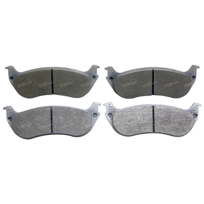 Set of 4 Rear Disc Brake Pads for Ford Explorer (2002–2010)