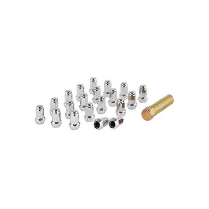 Set of 20 Chrome Alloy Wheel Lock Nuts for MX-5 NA/NB (1989–2005)
