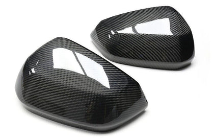 1 Pair Carbon Fiber Side Mirror Covers for Audi Q3 Q2 (2019-2020)