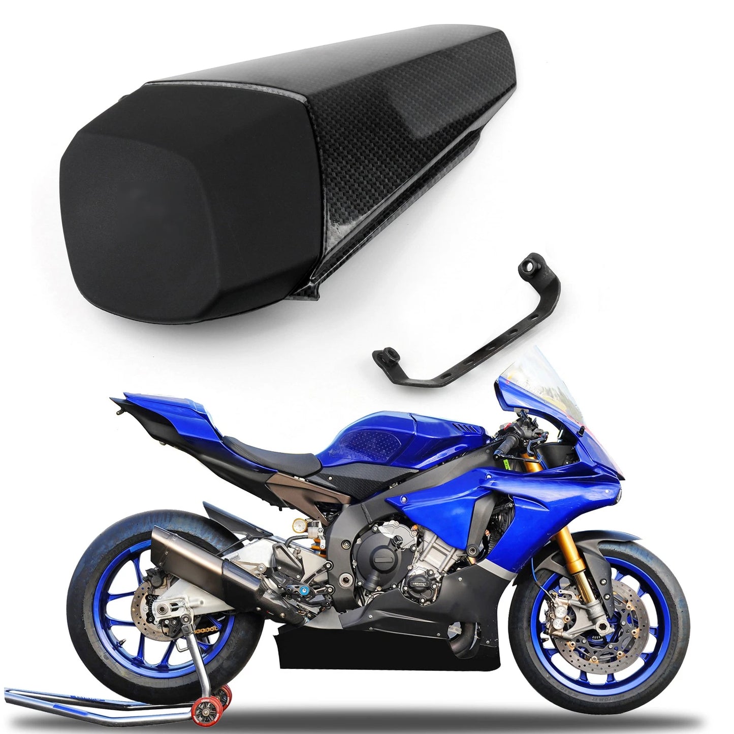 Rear Seat Cowl Cover for Yamaha YZF-R1 (2015–2024) Carbon A