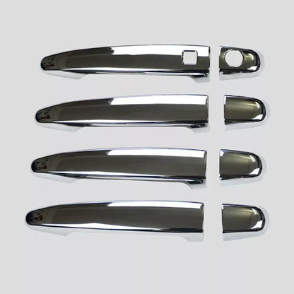 8pcs Car Door Side Handle Chrome Cover Trim for Toyota Highlander (2008-2013)