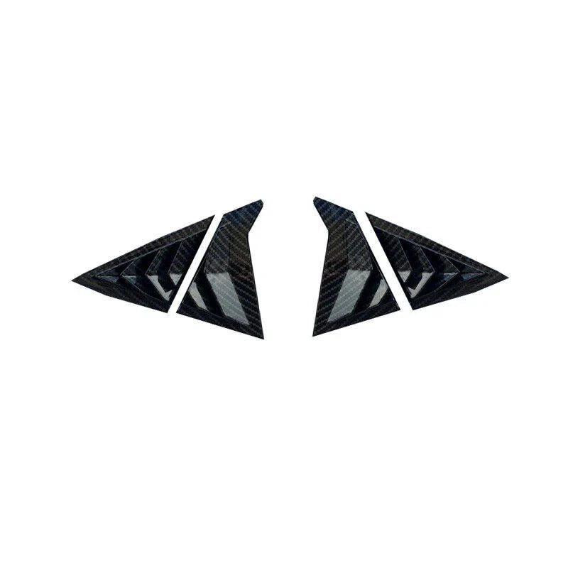 Carbon Fiber Side Window Louver Trim for Hyundai Elantra (2011–2016)