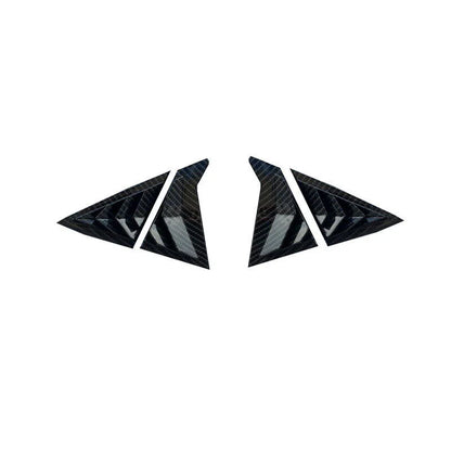 Carbon Fiber Side Window Louver Trim for Hyundai Elantra (2011–2016)