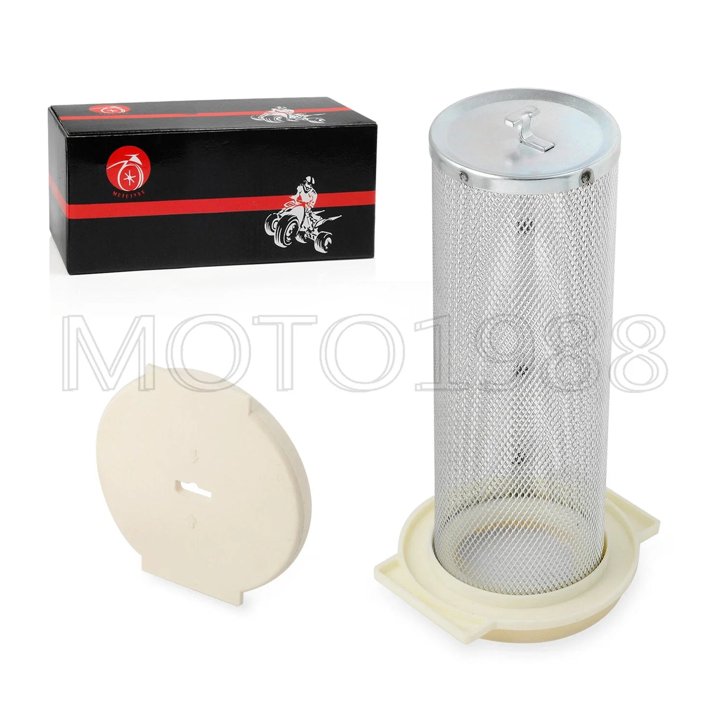 Air Filter Cage Guide & END CAP for Yamaha Kodiak 400 (2000–2002)