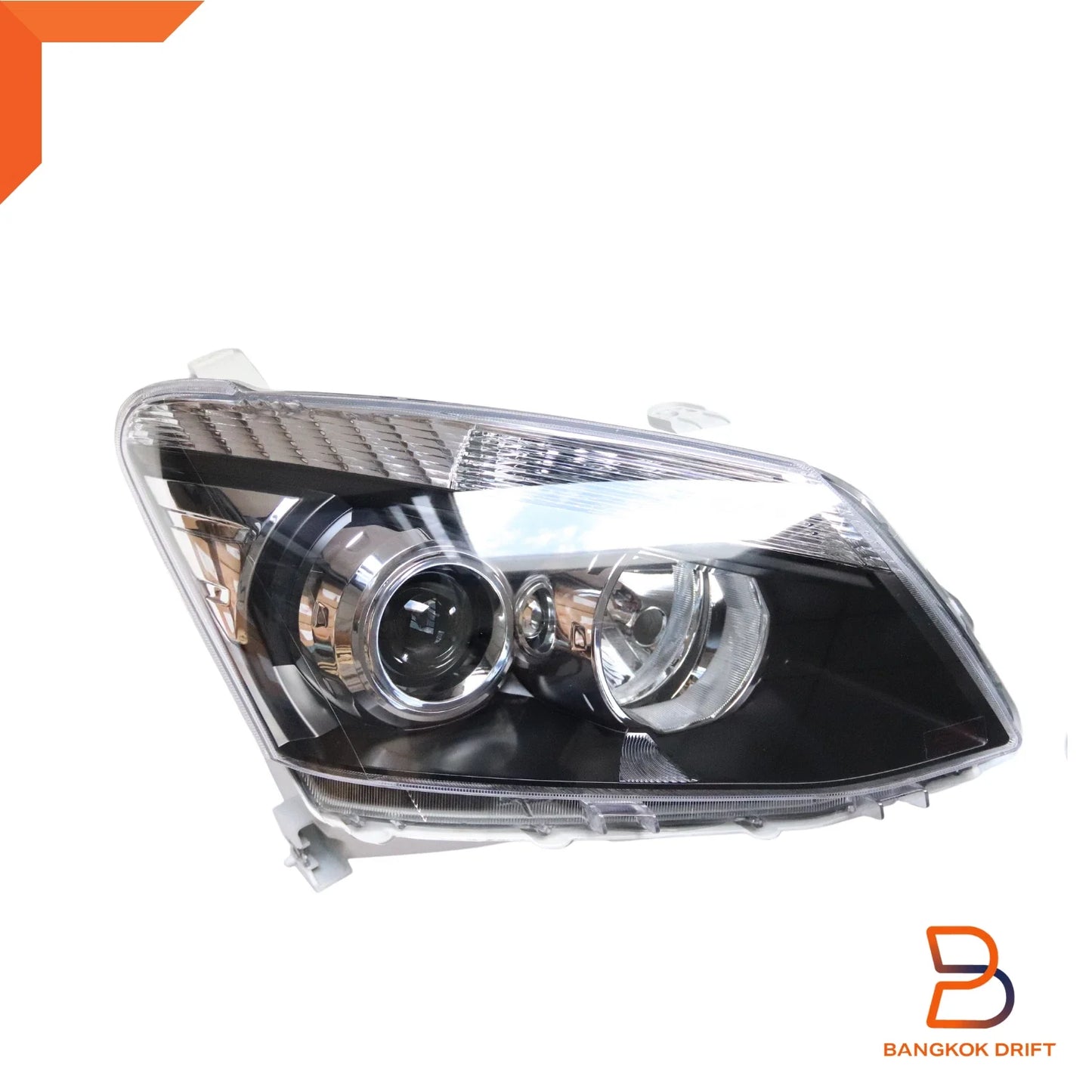 Black Projector Headlights for Isuzu D-Max Ute (2012-2016)