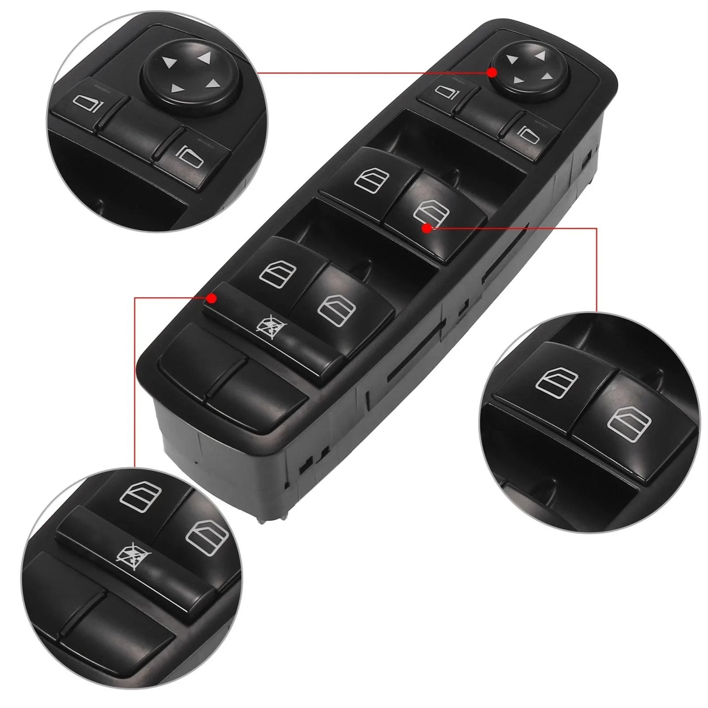 Power Window Master Switch for Mercedes-Benz GL350 GL450 ML450 (2007-2012)