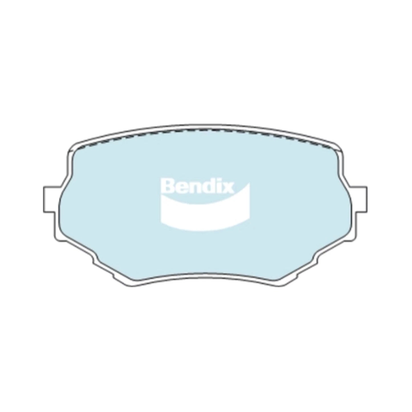 Set of 4 Front Disc Brake Pads for Suzuki Grand Vitara (1998–2005)