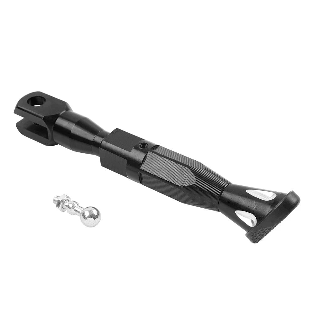 Adjustable Kickstand Foot for Motorcycle Universal (All Models) Black