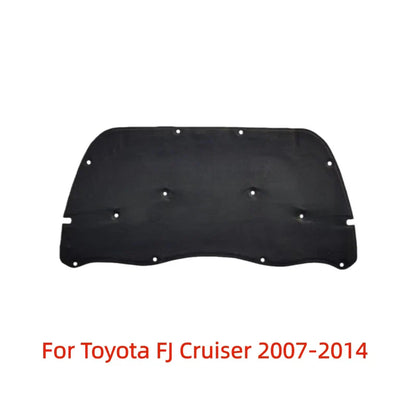 Hood Engine Sound Insulation Pad Heat Shield for Toyota FJ Cruiser (2007–2014)
