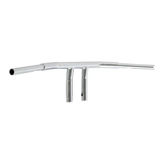 1-1/4" Fat Chrome 6" Rise T-Bars Handlebars for Harley Sportster, Dyna (2004-2023)