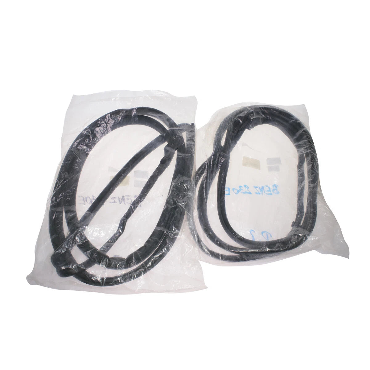 Rear Door Weatherstrip x2 for Mercedes-Benz W124 200 230E 280E E420 400E 1986-1995