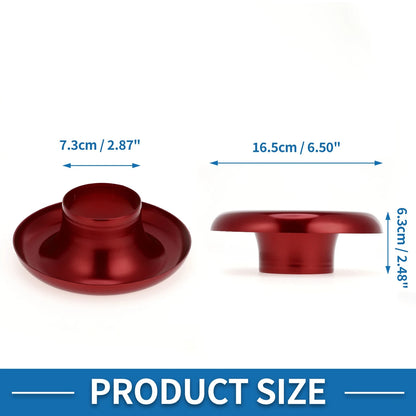 Velocity Stack Bellmouth for Turbo Engine Air Intake (2.87" ID, 6.50" OD)