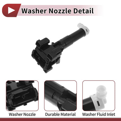 Front Passenger Side Headlight Washer Nozzle for Lexus RX350 (2007–2015) No. 8520748060