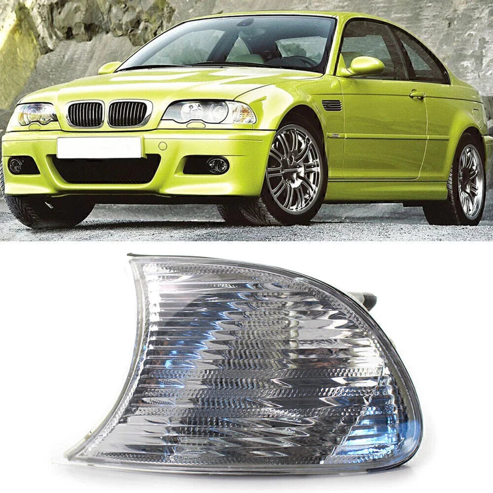 Clear Corner Light Lens for BMW E46 3-Series 2000-2001 (1 Pcs)