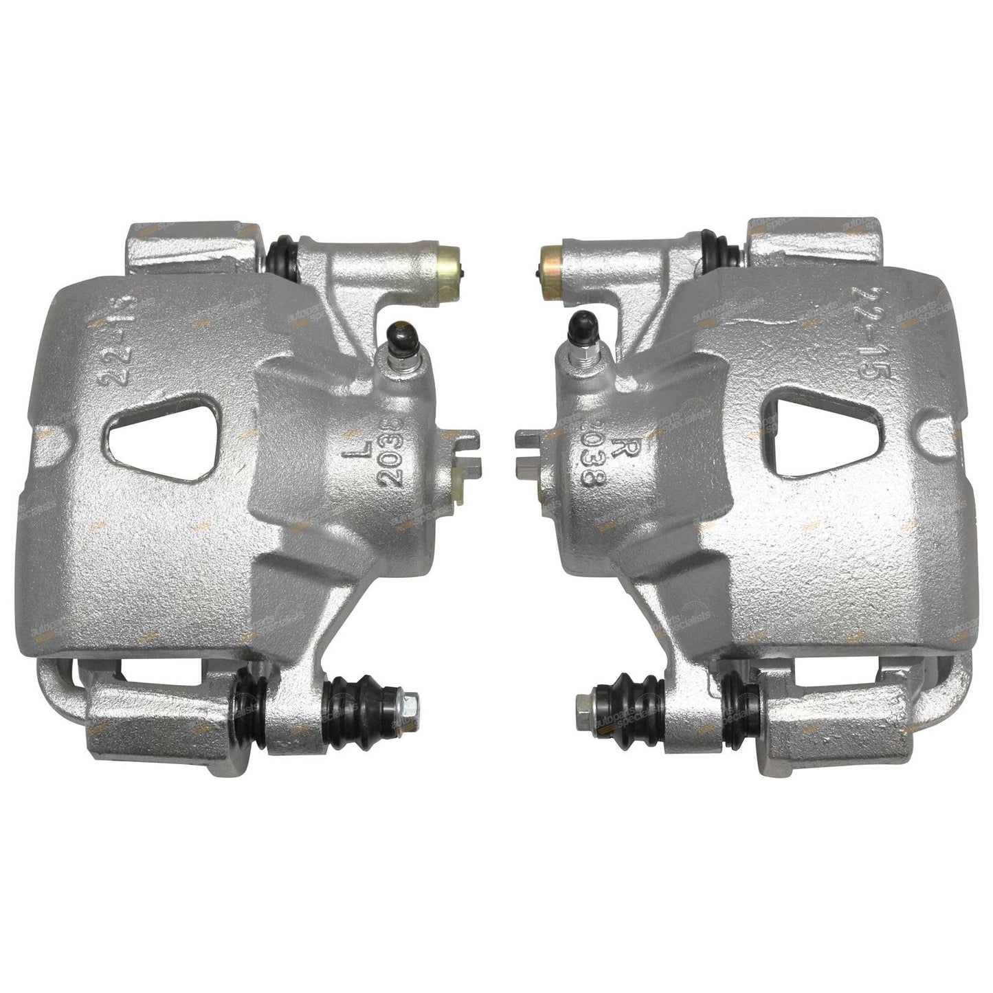Set of 2 Rear Disc Brake Caliper Assemblies for Nissan Patrol GQ (1988–1999)