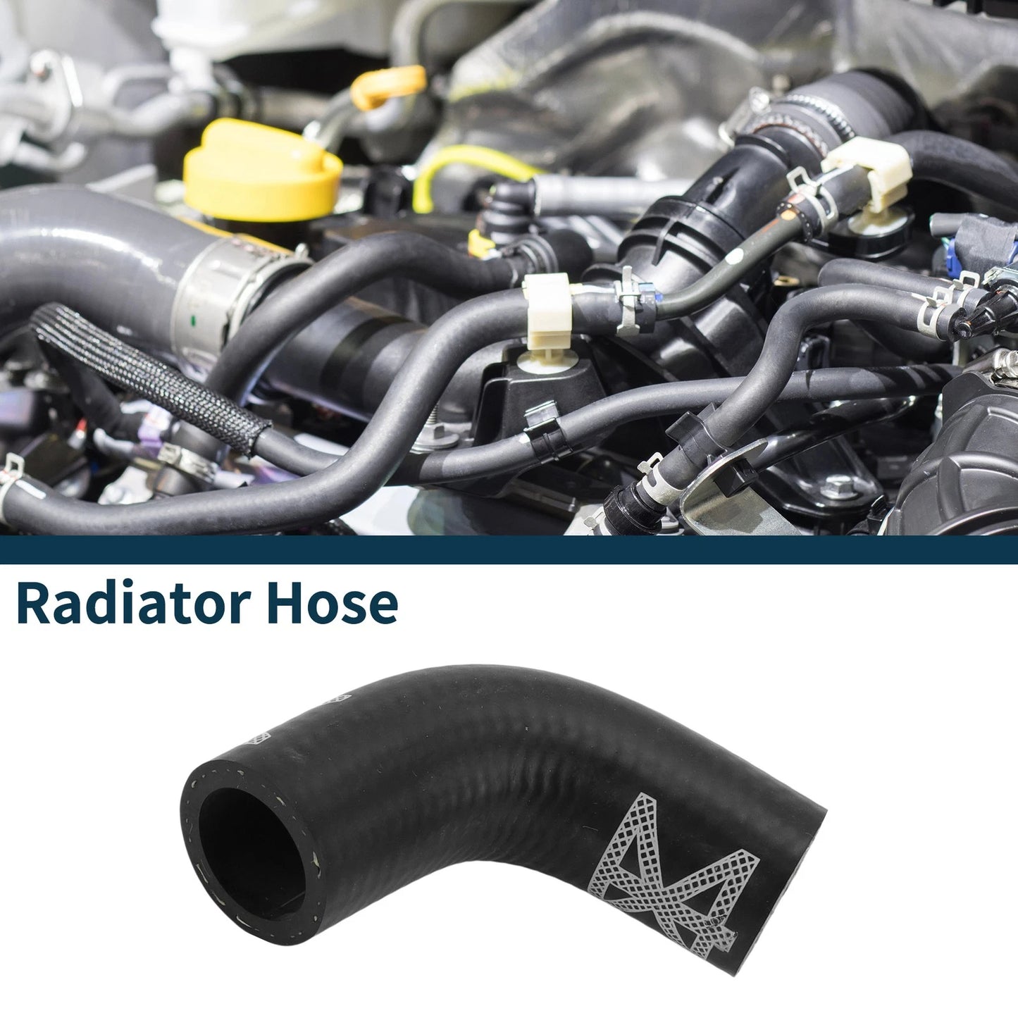 Radiator Hose for Porsche Cayenne (2013) No. 95810662501 Rubber