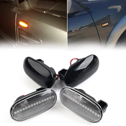 Sequential LED Side Marker Light Turn Signal for Mitsubishi Pajero Mirage (1991–2021)