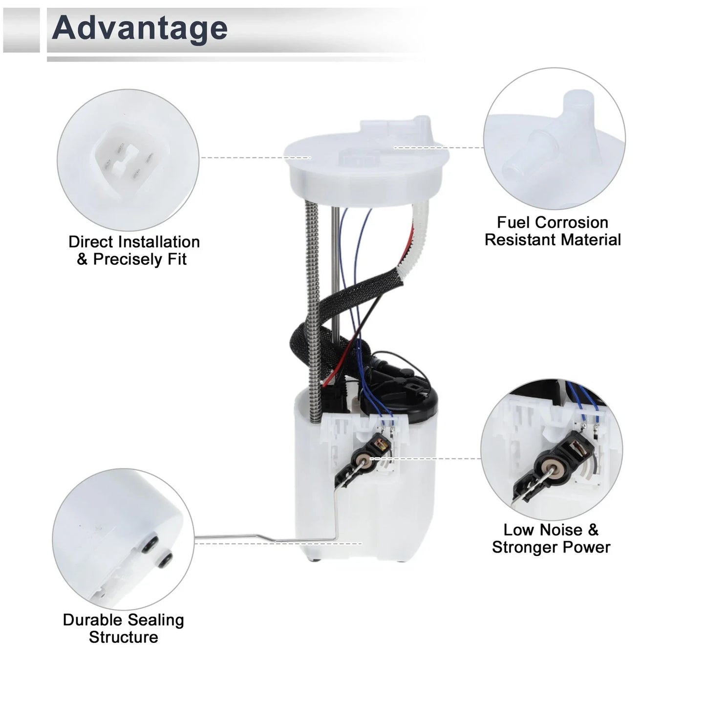Fuel Pump Assembly for Honda Ridgeline V6 3.5L (2006-2014)