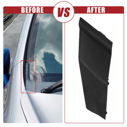 Set of 2 Front Windshield Wiper Cowl Cover Trim for Toyota Corolla (2014–2019)
