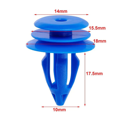 10 x Wheel Arch Moulding Clips for Land Rover Discovery Evoque (2012-2019)
