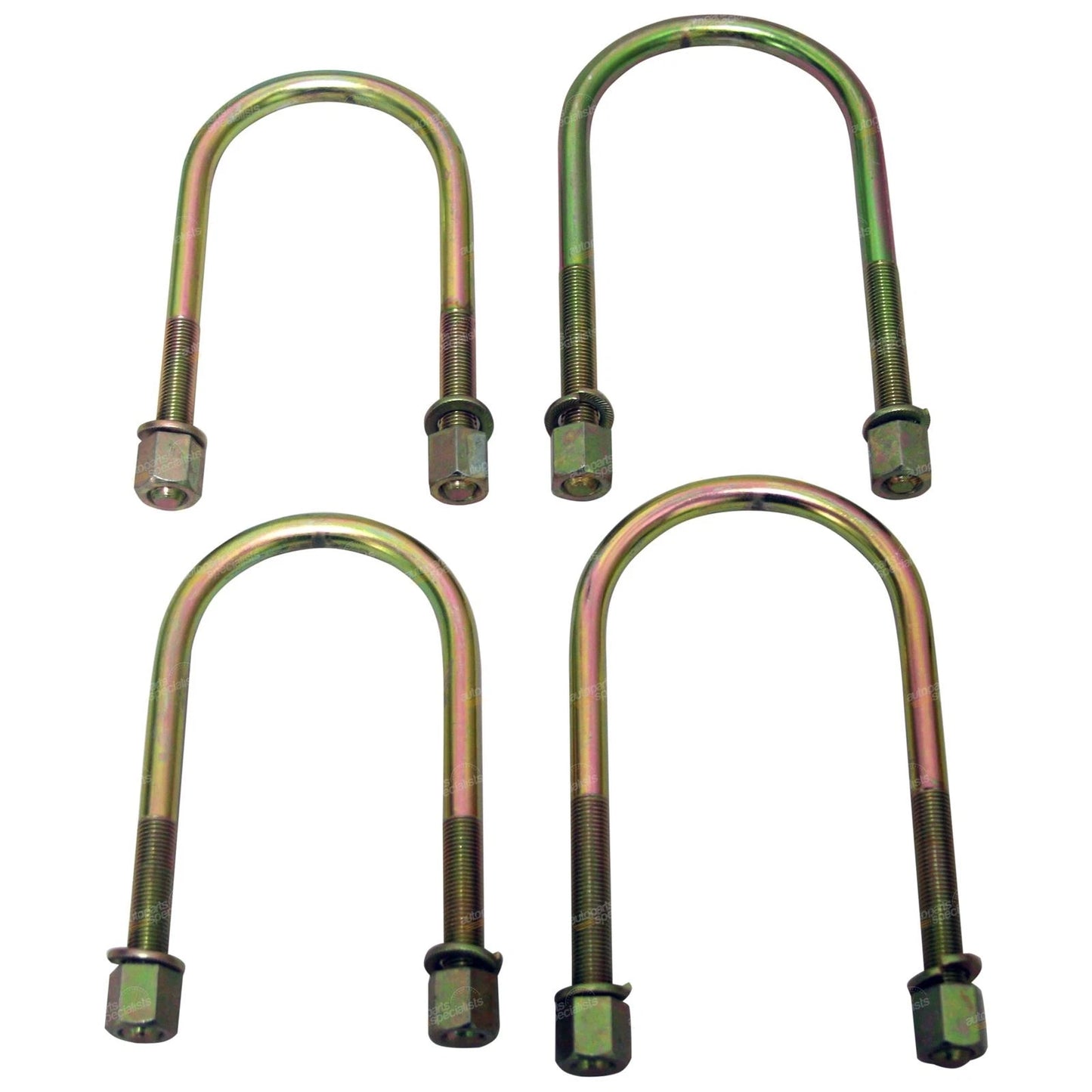 Set of 4 Leaf Spring U-Bolts for Suzuki Sierra