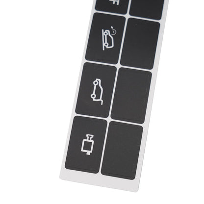 Repair Button Sticker for Car Model