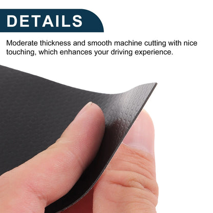 Set of 4 Leather Anti Kick Pad Stickers for Nissan Kicks (e-POWER)