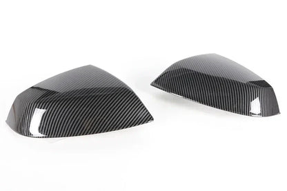 Carbon Style Side Wing Mirror Cap Covers for Audi Q5 (2018–2024)